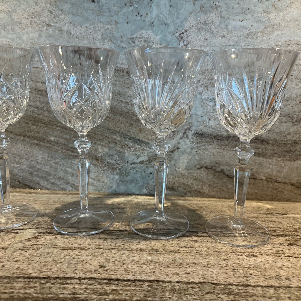 Gorham Crystal Wine glasses set of 4